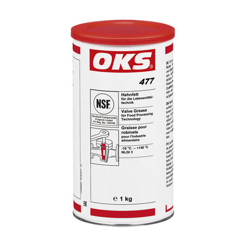 Schmierfett - 477 - OKS Spezialschmierstoffe GmbH - Dichtung / für Wälzlager / für Ventil