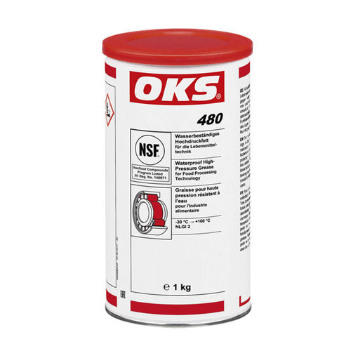 Schmierfett - 480 - OKS Spezialschmierstoffe GmbH - Synthetik / mit Calciumsulfonat / für Wälzlager