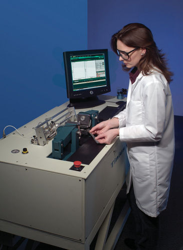 Zugkraft-Prüfmaschine - MHT series - Tinius Olsen - für Materialien / horizontal