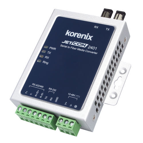 Medienwandler - JetCon 2401 - Korenix Technology - PTP / Serie / LWL
