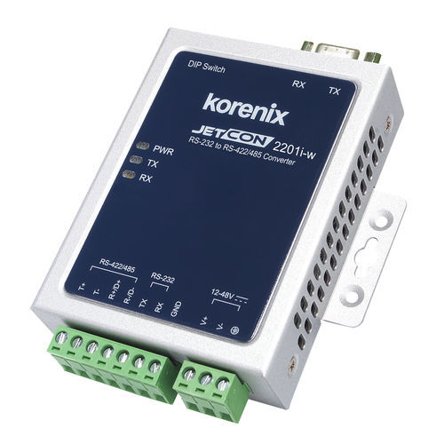 Protokollwandler - JetCon 2201-w/ 2201i-w - Korenix Technology - RS-232 / RS-485 / RS422