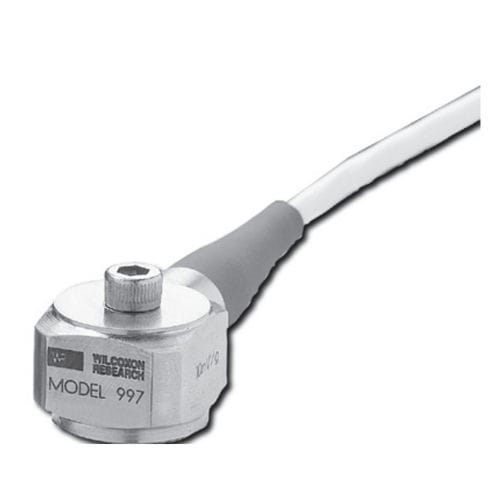 Hochfrequenz-Beschleunigungssensor - 997-M4 - Wilcoxon Sensing Technologies - kompakt / Empfindlichkeit