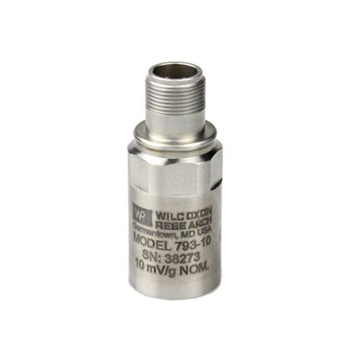 Hochfrequenz-Beschleunigungssensor - 793-10 - Wilcoxon Sensing Technologies - IEPE / hermetisch dicht / Anwendungsbereiche