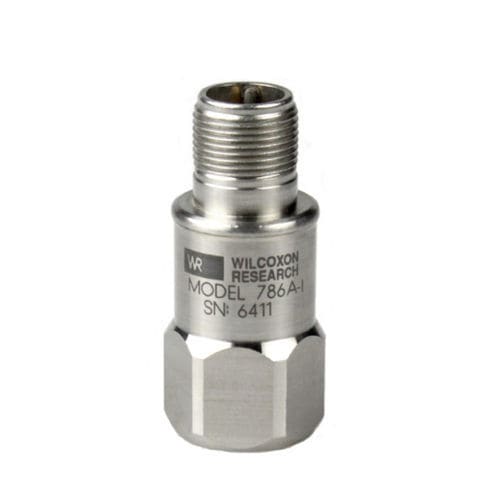 Hochfrequenz-Beschleunigungssensor - 786A-I - Wilcoxon Sensing Technologies - IEPE / hermetisch dicht / Anwendungsbereiche