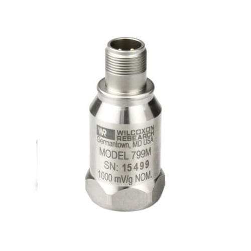 IEPE-Beschleunigungssensor - 799M - Wilcoxon Sensing Technologies - hochempfindlich / geräuscharm