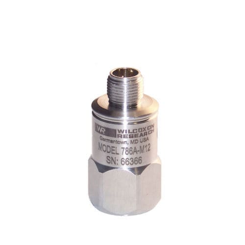 Eigensicherer Beschleunigungssensor - 786A-M12-IS - Wilcoxon Sensing Technologies - IEPE / gehärtet / Empfindlichkeit