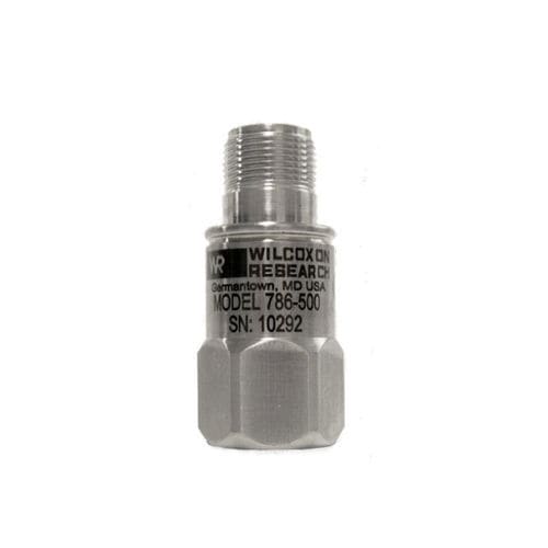 Niedrigfrequenz-Beschleunigungssensor - 786-500-IS - Wilcoxon Sensing Technologies - IEPE / hochempfindlich / hermetisch dicht