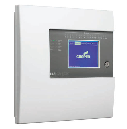 Brandmeldezentrale - EasiCheck 2 - Cooper Lighting and Safety - analog / adressierbar / mit Touchscreen