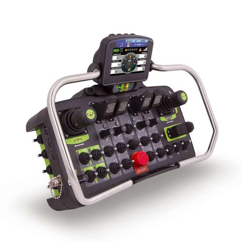 Funkfernsteuerung - TITAN DG - IMET Radio Remote Control - mit Knöpfen / Joystick / für Bagger
