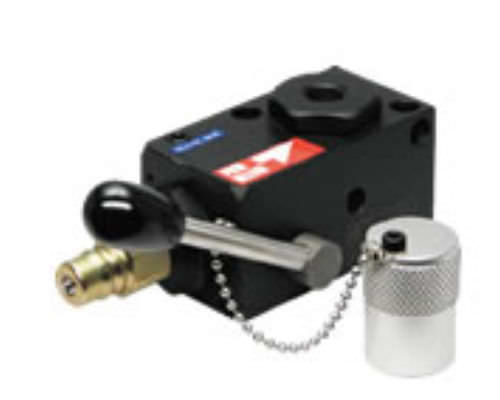 Hydraulik-Wegeventil / Schieber - BK series - KOSMEK - mit manueller Bedienung