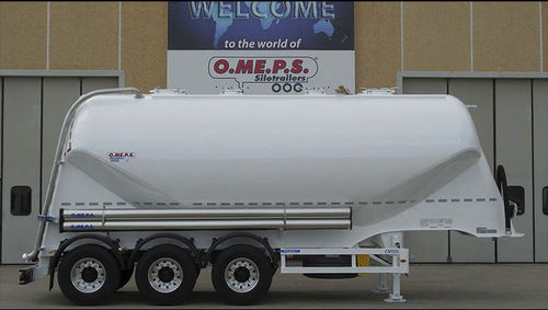 Silo Sattelauflieger - CM 32 L - OMEPS - für Produkte in Pulverform / für Asche / für Sand