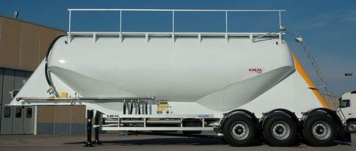 Silo Sattelauflieger - A 390 - OMEPS - zum Betontransport / für Asche / 3-Achsen