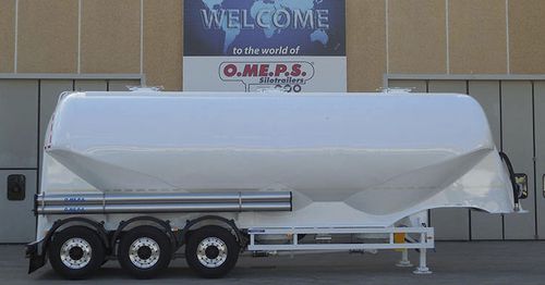 Silo Sattelauflieger - CM 45 - OMEPS - für Produkte in Pulverform / für Asche / für Sand