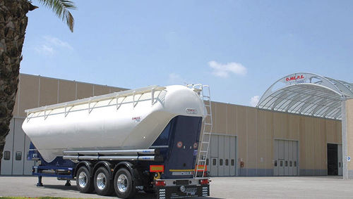 Silo Sattelauflieger - CM 52 - OMEPS - für Produkte in Pulverform / für Asche / für Sand