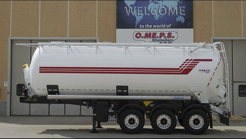 Kippbarer Sattelauflieger - CR 40 - OMEPS - Silo / für Lebensmittel / für Produkte in Pulverform