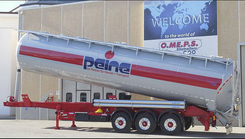 Kippbarer Sattelauflieger - CR 65 - OMEPS - Silo / für Lebensmittel / für Produkte in Pulverform