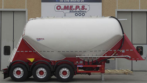 Silo Sattelauflieger - CM 27 - OMEPS - für Lebensmittel / für Produkte in Pulverform / für Asche