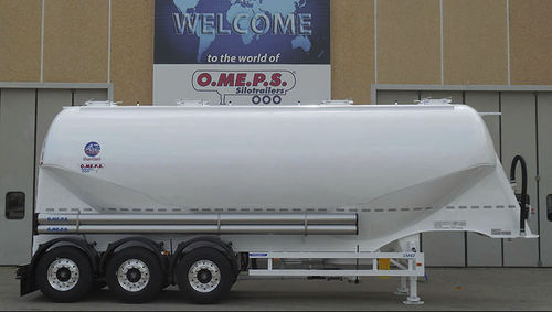 Silo Sattelauflieger - CM 42 - OMEPS - für Asche / für Sand / 3-Achsen