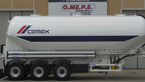 Silo Sattelauflieger - CM 39 - OMEPS - für Lebensmittel / für Asche / für Sand