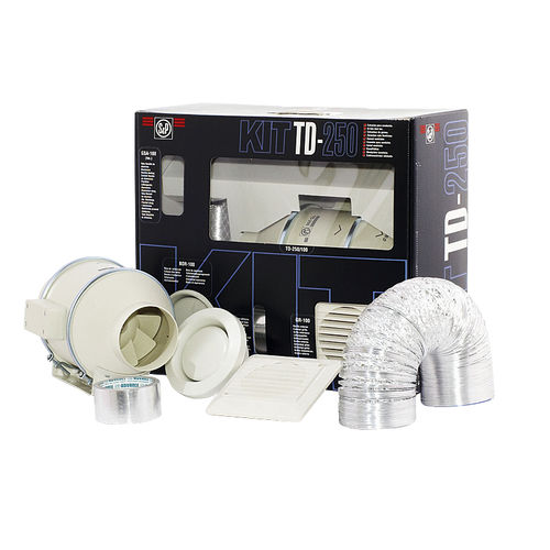 Kanalisierbarer Ventilator - Mixvent-TD series - Ventur - Zentrifugal / Extraktion / Luftumwälz