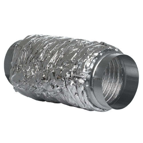 Schalldämpfer für Belüftung - AKU-COMP - Ventur - für Luftkanal / rohrförmig / Aluminium