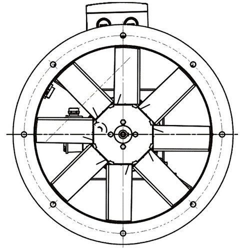 Kanalisierbarer Ventilator - ARC series - Ventur - Axial / Luftumwälz / mit EC-Motor