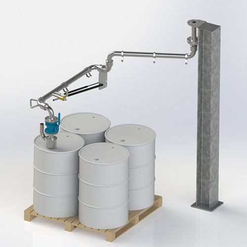 Ladearm für Fässer - ENFUTAGE - Pacquet Industrie - für IBC-Container