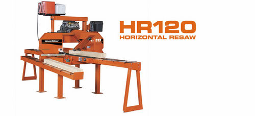 Paneelsäge - HR120 - Wood-Mizer - horizontal / Holz / automatisch