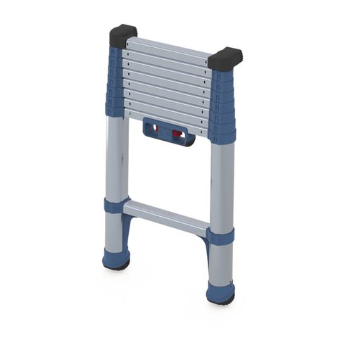 Leiter / anodisiertes Aluminium - Compactstep L  - ZARGES - einfach / teleskopisch