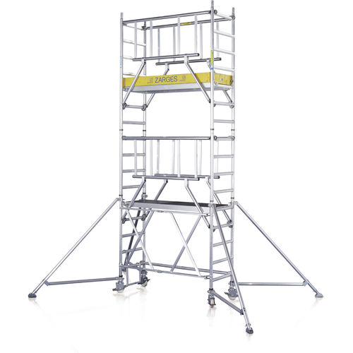 Mobiles Gerüst - CompactMaster S-PLUS 1T  - ZARGES - Fassaden / modular / Kletter