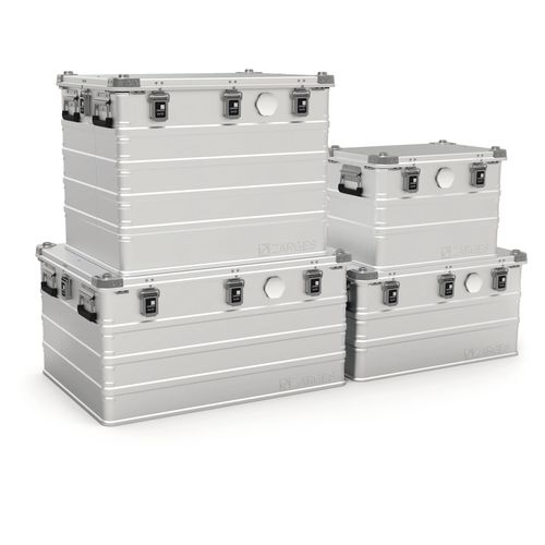 Transportkoffer - K 470 - ZARGES - Aluminium / wasserdicht / Moos Motiv