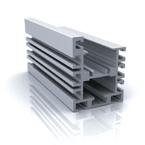 Aluminiumprofil - DC 10080 - Dae Yeong Metal - rechteckig / für Förderbandrahmen