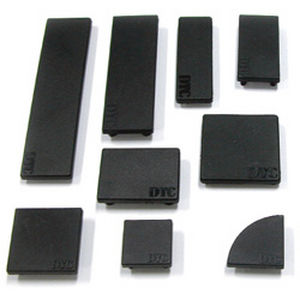 Gewindelose Endkappe - DEC / DIC series - Dae Yeong Metal - rechteckig / quadratisch / PVC