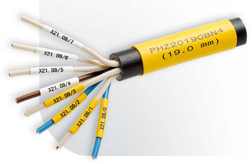 Wärmeschrumpfbare Buchse - PHZ series - Partex Marking Systems
