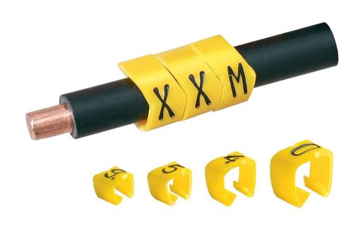 Clip für Kabel - PC, PCZ series - Partex Marking Systems - Kunststoff / Markierung