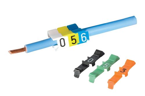 Clip für Kabel - PCA series - Partex Marking Systems - Kunststoff / Markierung