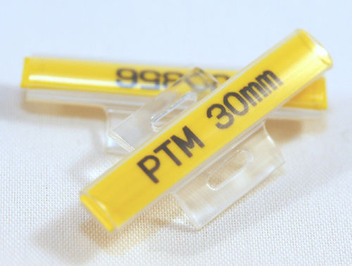 Halterung für die Markierung von Kabeln - PTM series - Partex Marking Systems - transparent