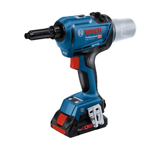 Automatisches Nietgerät - GRG 18V-16 C Professional series - Bosch Production Tools - drahtlos / für Blindniet