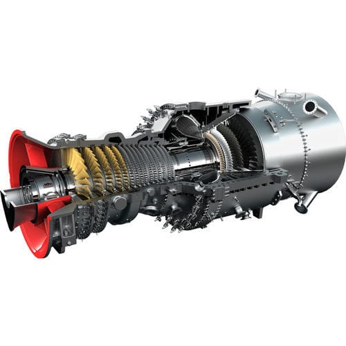 Gas-Turbine - AE94.3A - ANSALDO ENERGIA - für Stromerzeugung / Gas und Dampf / Einwellen