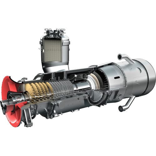 Gas-Turbine - AE94.2 - ANSALDO ENERGIA - für Stromerzeugung / Gas und Dampf / Einwellen