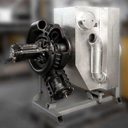 Gas-Mikrogasturbine - AE-T100 - ANSALDO ENERGIA - für Stromerzeugung / für Wärmekraftwerke / Kraft-Wärme-Kopplung