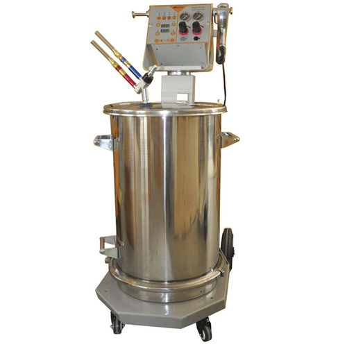 Pulverbeschichtungsmaschine mit elektrostatischer Pistole - PCXG - LS Industries