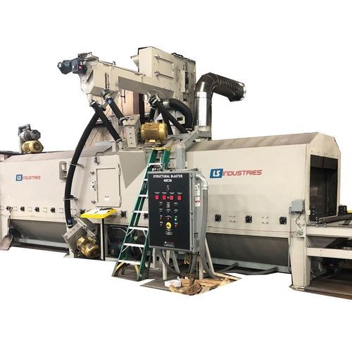 Manuelle Strahlanlage - STRB 48×48 - LS Industries - für Profile / automatisch