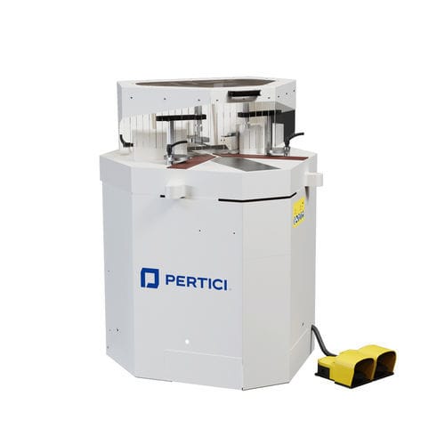 Crimpmaschine für Aluminiumprofile - HP 700 - Pertici S.p.A. - Aluminium / halbautomatisch / hydraulisch