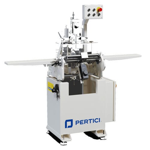 3-Achs-Fräsmaschine - WSA - Pertici S.p.A. - mit schwenkbarer Spindel / für PVC / elektronische Steuerung