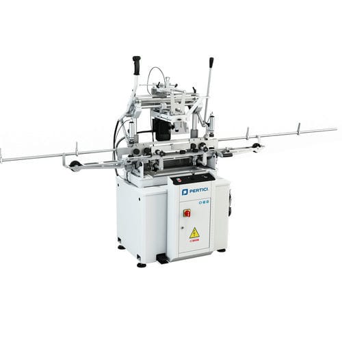 Manuelle Kopierfräsmaschine - CR 100 - Pertici S.p.A. - handbedient / Einspindel / für PVC