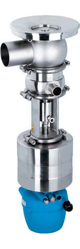 Ventil mit Radialmembran - VARIVENT® T_R series - GEA Tuchenhagen - für Wasser / Bodenablass