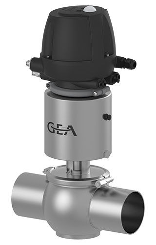 Kugelventil - ECOVENT®, N_/ECO series - GEA Tuchenhagen - elektrisch / Absperr / für flüssige Lebensmittel und Getränke