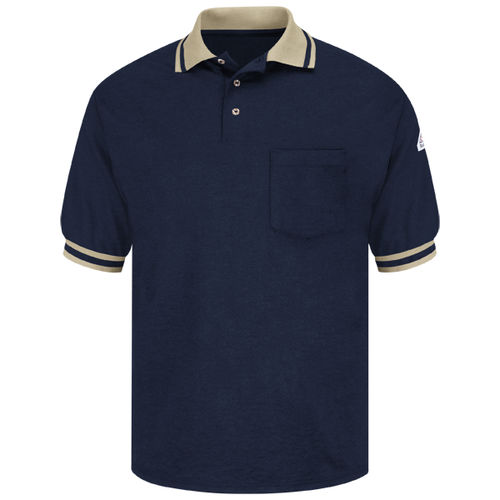 Arbeits-Polohemd - 6.2 oz, HRC1 | Nomex® IIIA - Bulwark - feuerfest / Aramid / für Männer