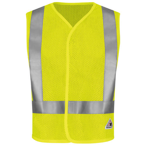 Arbeitsweste - 6.5 oz, HRC1  - Bulwark - feuerfest / Warnschutz / Aramid